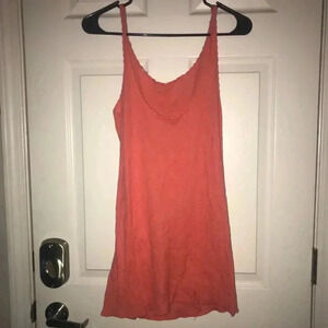 🧾 Coral Free People Tank ☑️